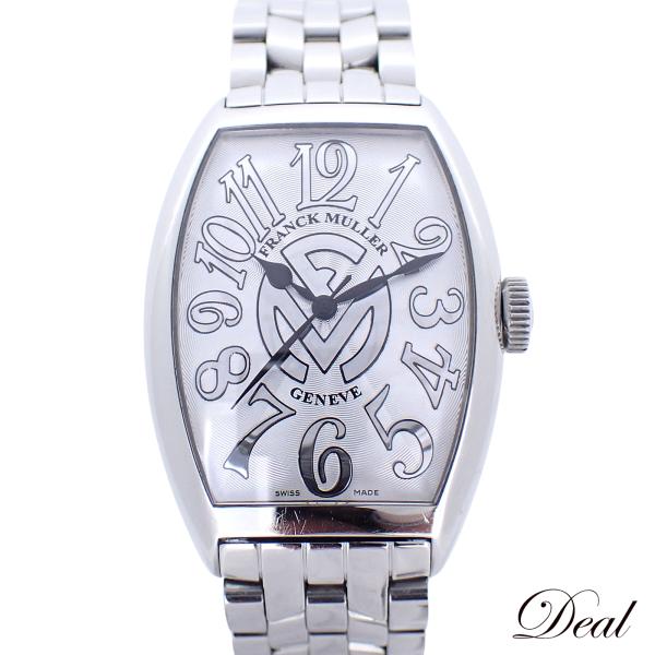 225本限定 FRANCK MULLER フランクミュラー トノーカーベックス レリーフ 5850S...
