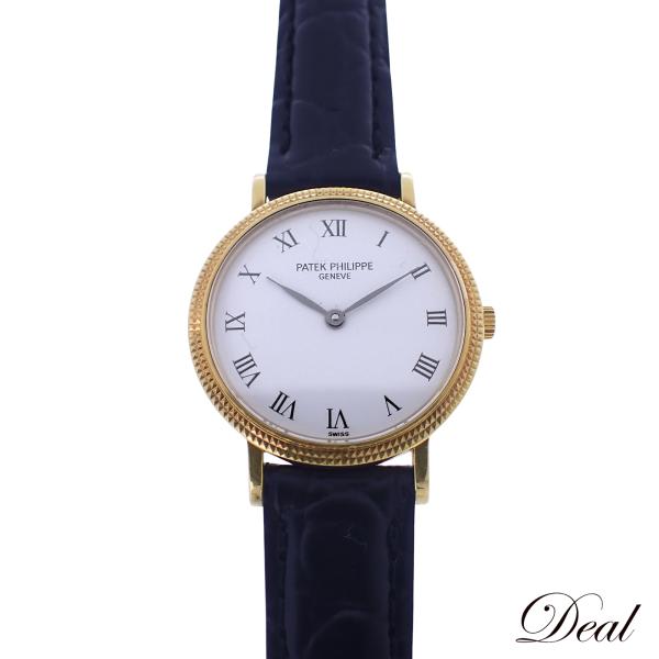 K18YG PATEK PHILIPPE パテックフィリップ カラトラバ 4819 レディース 腕時...