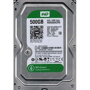 Western Digital WD5000AZRX ［WD Green 500GB 1TBプラッタ SATA3 64MB