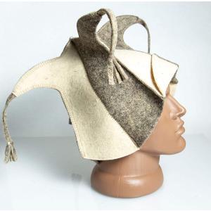 サウナハット グッズ  sauna hat russian banya - sauna hat for men - woomen- sauna hat wool - sauna hat to protect hair - russian banya hat - 輸入品｜dean-store
