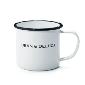 マグカップ コーヒー ホットドリンク DEAN & DELUCA ホーローマグカップ ホワイト 240cc｜deandeluca
