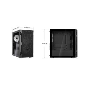 送料無料 Silver Stone FARAシリーズ SST-FAH1MB-PRO  ミニタワー  ...