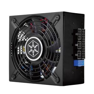 送料無料SilverStone SFX-L規格 80PLUS GOLD認証電源/フルプラグイン仕様 500W SST-SX500-LG (沖縄離島送料別途)