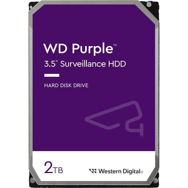 送料無料 Western Digital WD23PURZ 2TB S-ATA Purple 監視シ...