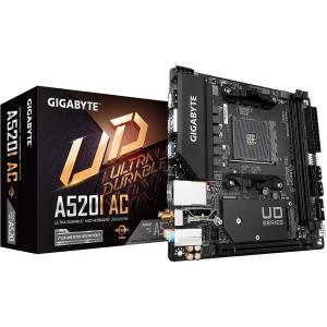 GIGABYTE A520I AC マザーボード MiniITX [AMD A520チップセット搭載]