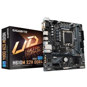 GIGABYTE H610M S2H DDR4 Intel H610チップセット搭載Micro-ATXマザーボード- Sockel 1700 DDR4