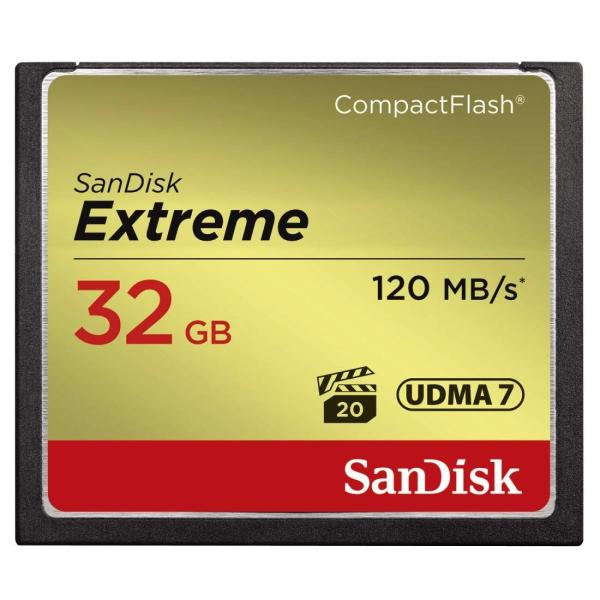 送料無料 SanDisk サンディスク 32GB Compact Flash Memory  Ext...