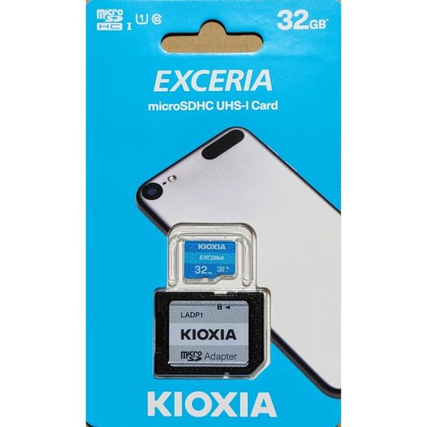 送料無料 KIOXIA キオクシア LMEX1L032GG2 32GB microSD EXCERI...