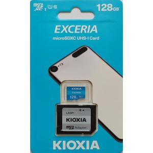 送料無料 KIOXIA キオクシア LMEX1L128GG2 128GB microSD EXCERIA CLASS10 UHS-I R:100MB/s SD変換アダプタ付 [海外リテール品]