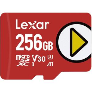 送料無料 Lexar レキサー PLAY microSDXC 256GB UHS-Iカード LMSPLAY256G-BNNNG A1 U3 V30 [海外リテール品]