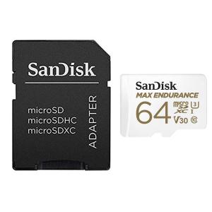 送料無料 SanDisk サンディスク microSDXC カード SDSQQVR-064GB UHS-1 U3 V30 R:100MB/s W:40MB/s アダプター付き [海外リテール品]