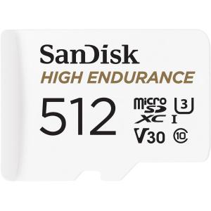 送料無料 SanDisk サンディスク 高耐久 ドライブレコーダー アクションカメラ対応 microSDXC SDSQQNR-512G-GN6IA [海外リテール品]｜DEAR-I Yahoo!店