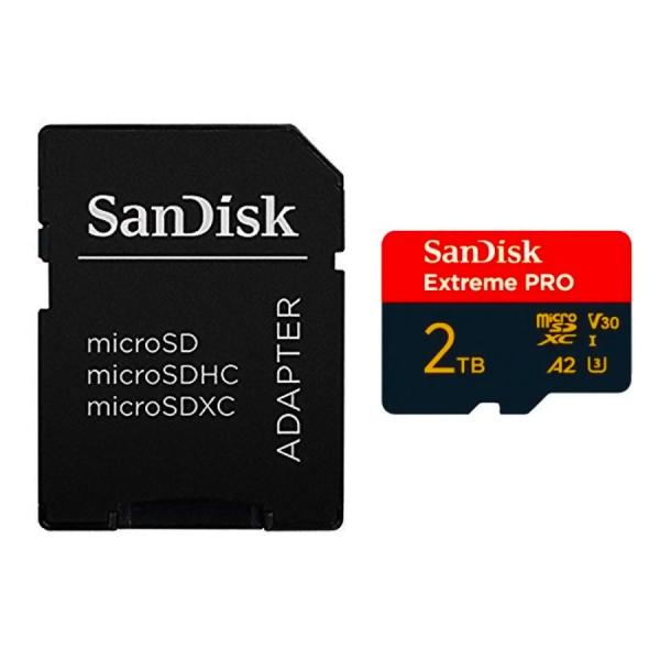 送料無料 SanDisk microSDXC 2TB Extreme PRO Class10 UHS...