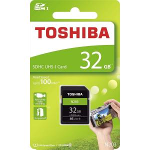 TOSHIBA 東芝 SDHCカード N203 32GB UHS-I クラス10 UHSスピードクラス1