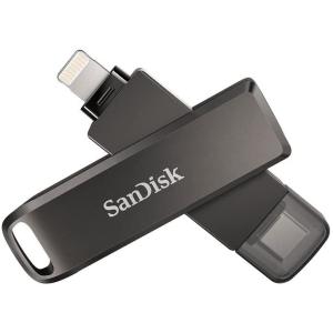 送料無料 SanDisk サンディスク SDIX70N-128G-GN6NE 128GB iXpand  iPhone iPad/PC用 Lightning + USB3.1-C 回転式 海外リテール
