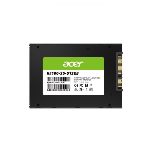 送料無料 エイサー Acer RE100-25-512GB 2.5インチ SATA 最大読み取り速度...