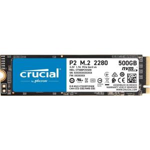 送料無料 Crucial クルーシャル SSD CT500P2SSD8 500GB NVMe PCIe M.2 2280 五年保証 [海外リテール品]｜dear-i
