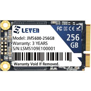 送料無料 LEVEN 内蔵SSD mSATA(30x50.9mm) 3D NAND SATA3 6Gbps SSD 3年保証 JMS600SSD256GB (256GB) [国内正規品]｜dear-i