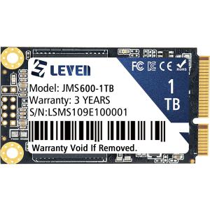 送料無料 LEVEN 内蔵SSD mSATA(30x50.9mm) 3D NAND SATA3 6Gbps SSD 3年保証 JMS600SSD1TB (1TB) [国内正規品]｜dear-i