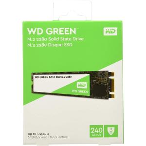 送料無料WD 内蔵SSD M.2 2280 240GB / WD Green / SATA 6Gb/s / WDS240G2G0B 【当店保証3年】[海外リテール品]｜dear-i