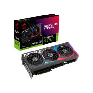 送料無料 ASUS ROG-STRIX-RTX4070TI-O12G-GAMING GEFORCE RTX 4070 Ti 12GB 192-bit GDDR6X PCI Express対応ビデオカード｜dear-i