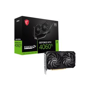 送料無料 MSI GeForce RTX 4060 Ti VENTUS 2X BLACK 8G OC GEFORCE RTX 4060 Ti 8GB 128-bit GDDR6 PCI Express対応ビデオカード｜dear-i