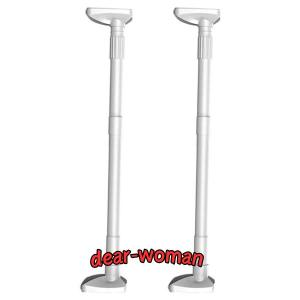 家具転倒防止突っ張り棒 27mm 転倒防止用 つっぱり棒 ジャッキ式 地震 耐震対策 強力 防災措置 本棚 冷蔵庫 食器棚 天井用 タンス テーブル 棚 家具固定用 つっ