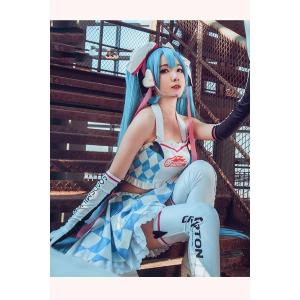 VOCALOID 初音ミク レーシングミク Racing Miku コスプレ衣装 cosplay コ...