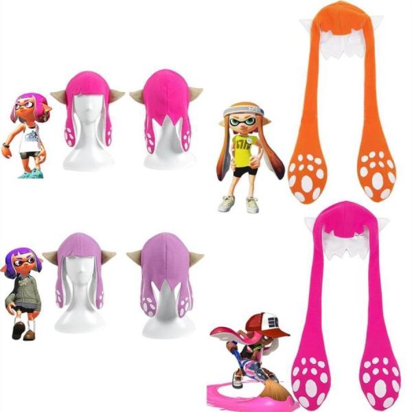 スプラトゥーン3 コスプレ グッズ 冬用ハット キャップ 防寒 防風 秋冬 帽子 大人 コスチューム...