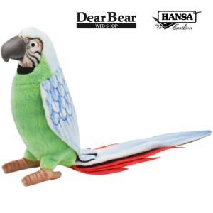HANSA ハンサ オウム色違い4匹セット ぬいぐるみ HANSA ハンサ オウム色違い4匹セット ぬいぐるみ HANSA ハンサ オウム