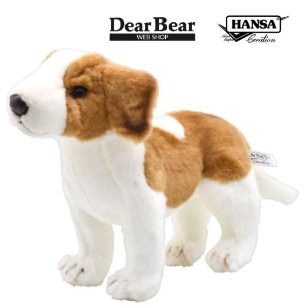 BH3448 セントバーナード 仔 HANSA　せんとばーなーど いぬ イヌ 犬 こども 子供 ぬい...