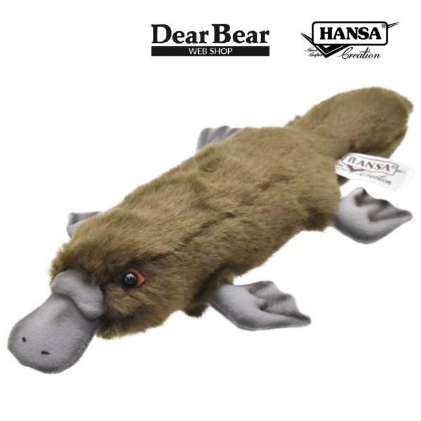 BH3635 カモノハシ HANSA　かものはし とり トリ 鳥 ぬいぐるみ リアル 爆買 母の日