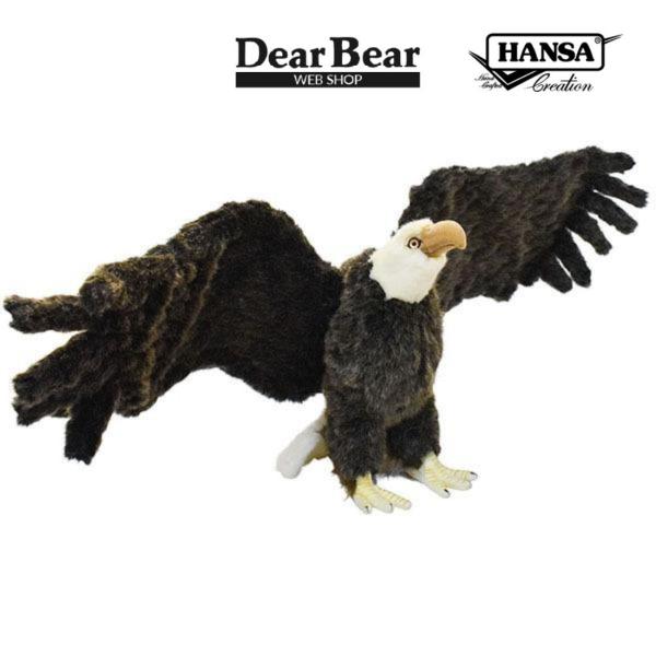 BH3834 ハクトウワシ HANSA　はくとうわし 白頭鷲 とり トリ 鳥 ぬいぐるみ リアル