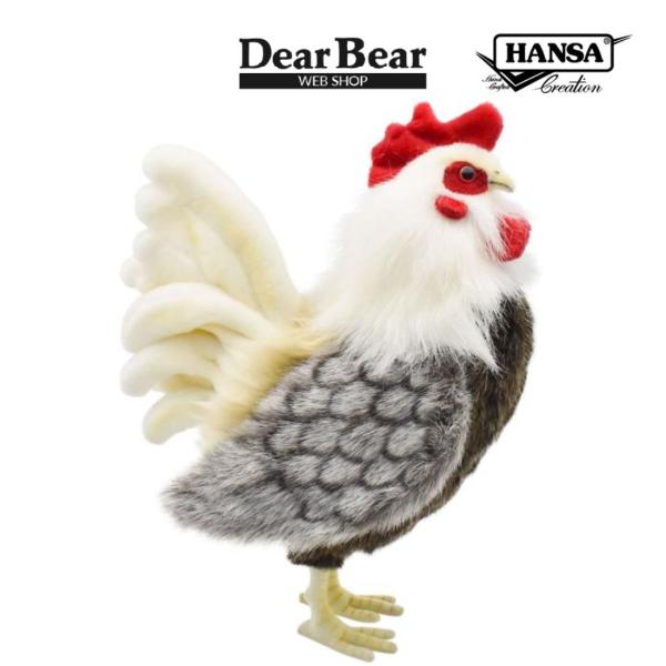 BH4198 オンドリ HANSA　おんどり 雄鳥 ぬいぐるみ リアル
