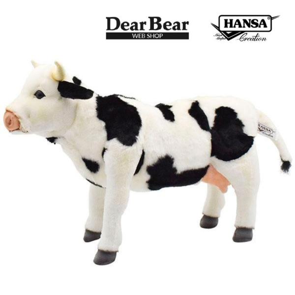 BH4775 ウシ メス HANSA　うし 牛 ぬいぐるみ リアル