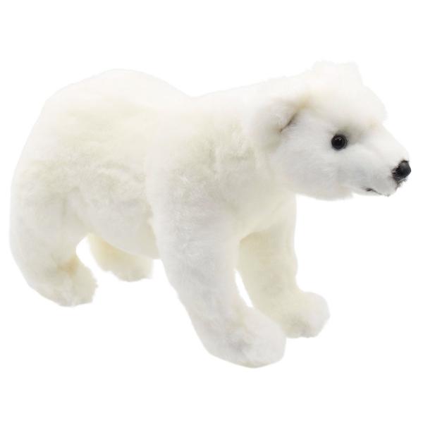 BH4776 ホッキョクグマ HANSA　ほっきょくぐま くま 北極熊 ぬいぐるみ リアル おもちゃ...