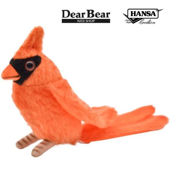 BH5518 オレンジ ショウジョウコウカンチョウ HANSA　しょうじょうこうかんちょう とり ト...