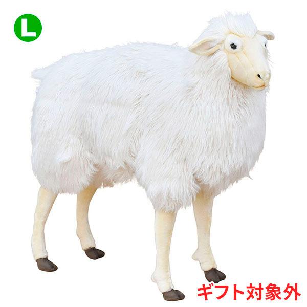BH5845 ヒツジ HANSA　ひつじ 羊 ぬいぐるみ リアル