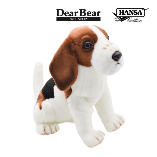 BH5862 ビーグル HANSA　びーぐる いぬ イヌ 犬 ぬいぐるみ リアル