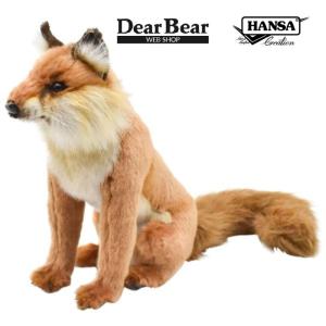 HANSA 4699 アカギツネ RED FOX 40 きつね ぬいぐるみ : HONDA STORE
