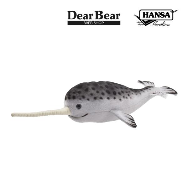 BH6137 イッカク HANSA　いっかく 一角 ぬいぐるみ リアル