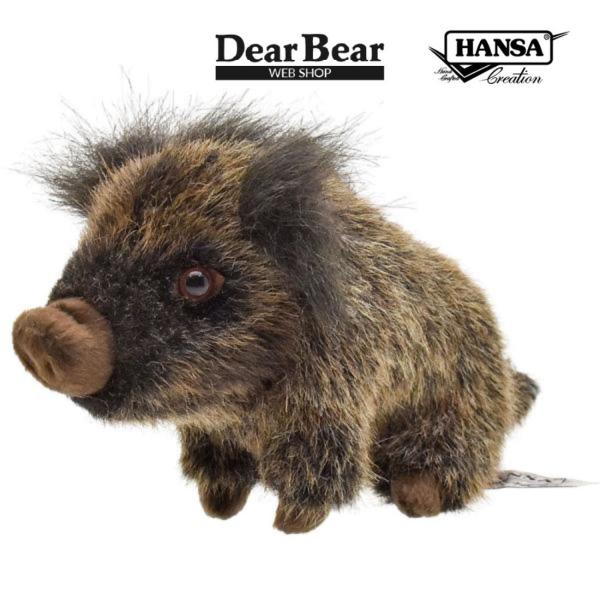 BH6282 イノシシ HANSA　いのしし 猪 ぬいぐるみ リアル