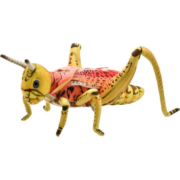 BH6569 バッタ27 HANSA　ばった 飛蝗 昆虫 むし ぬいぐるみ リアル