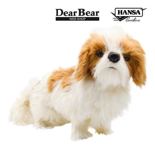 BH7030 シーズー HANSA　しーずー いぬ イヌ 犬 ぬいぐるみ リアル