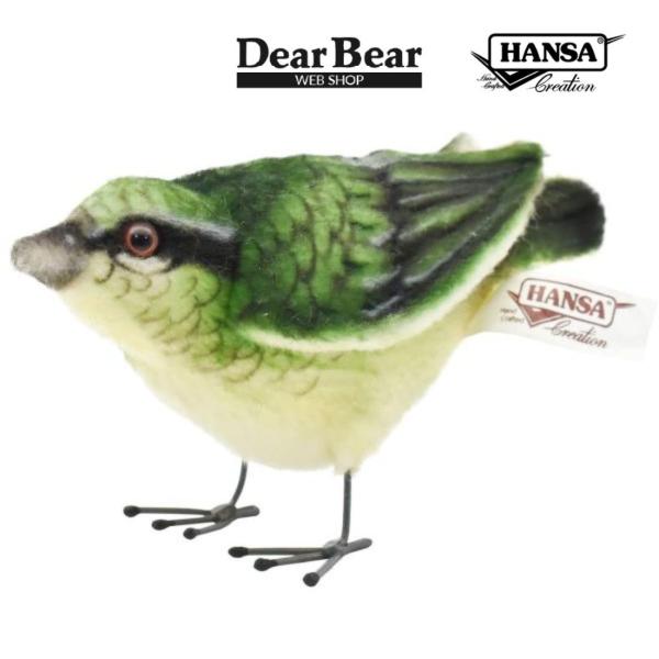 BH7476 ウグイス HANSA　うぐいす とり トリ 鳥 ぬいぐるみ リアル