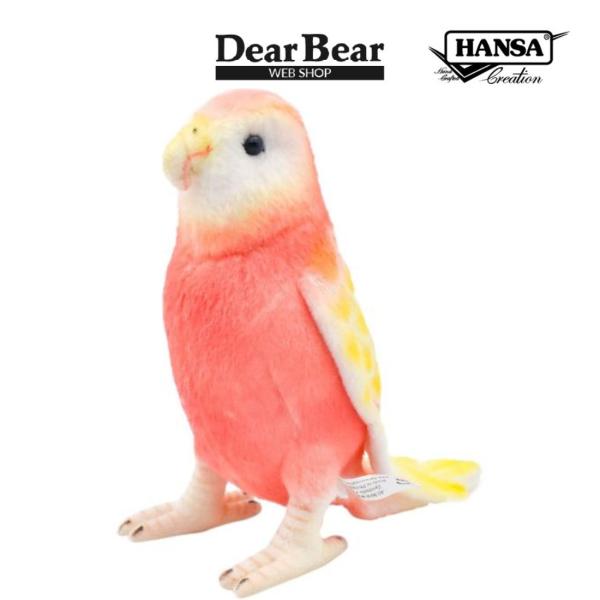 BH7637 アキクサインコ HANSA　あきくさいんこ とり トリ 鳥 ぬいぐるみ リアル 爆買 ...