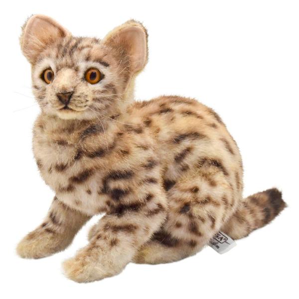 BH7844 ベンガルヤマネコ HANSA　べんがるやまねこ ネコ 猫 ぬいぐるみ リアル