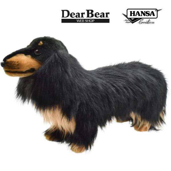 BH8149 ミニチュアダックスフンド ロングヘア HANSA　みにちゅあだっくすふんど いぬ イヌ...
