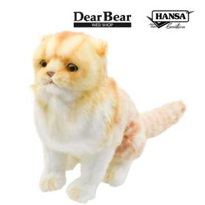 HANSA BH7198 ネコ グレー ねこ 猫 ぬいぐるみ リアル 爆買 母の日