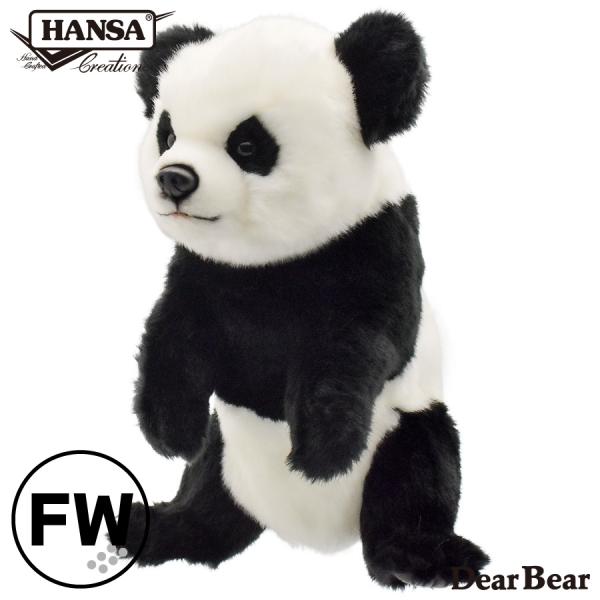 BH8182 ゴルフ ヘッドカバー フェアウェイウッド パンダ HANSA　ぱんだ 熊猫 リアル 爆...